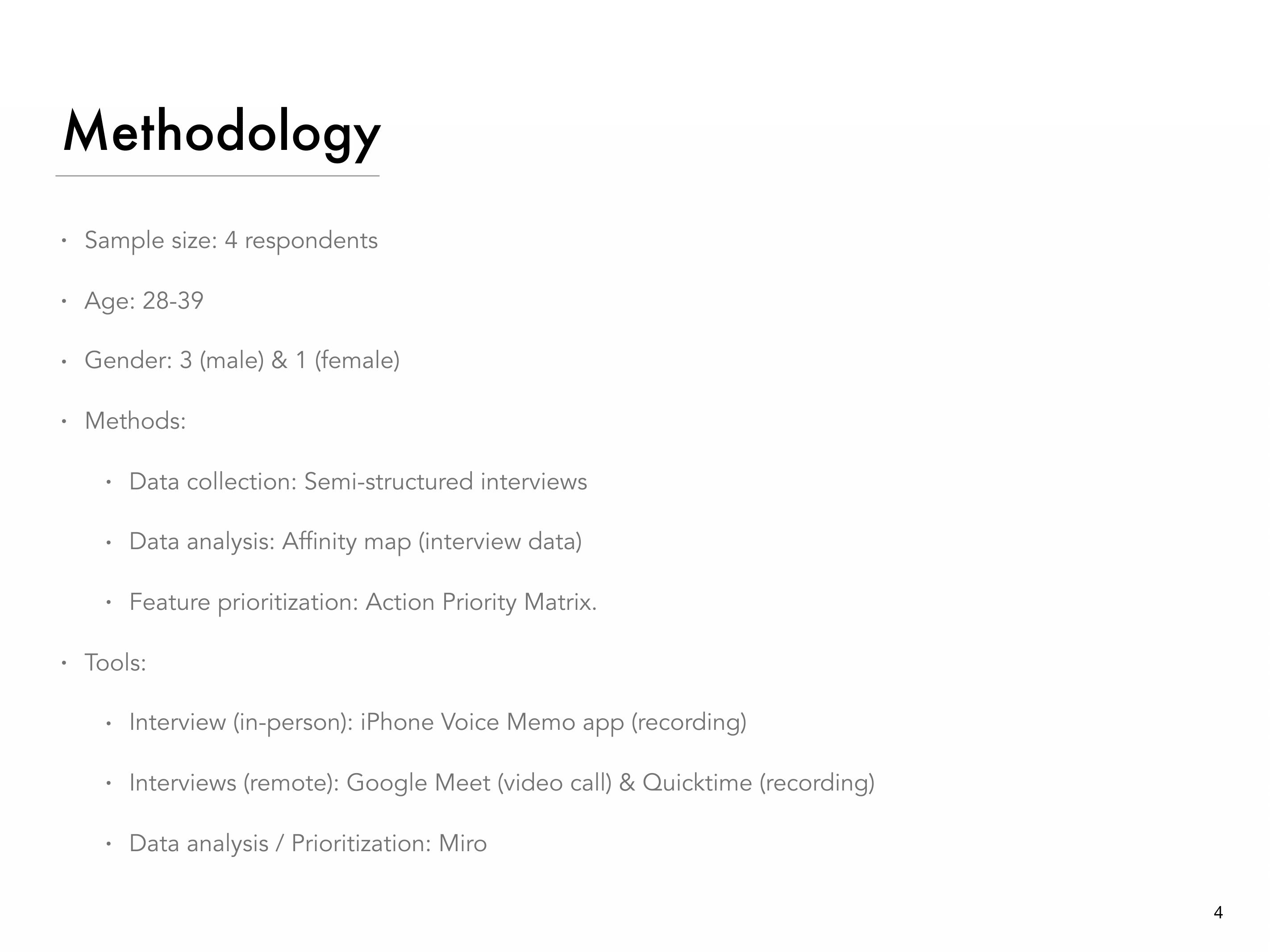 A selection of projects from the Intro to Product Management Course at CareerFoundry, by Farley Fernandes.