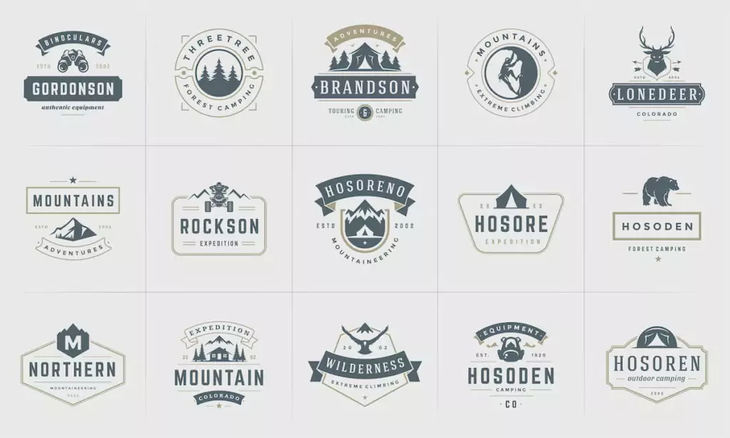 15 examples of simple logos show how graphic design is used in marketing