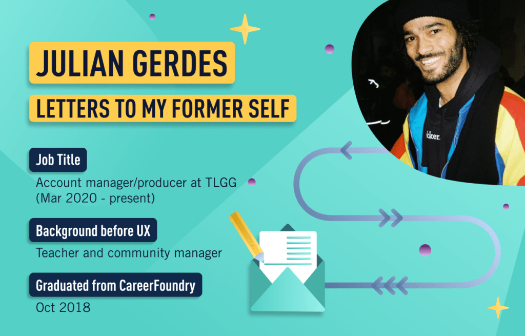 Career change stories with UX design graduate Julian Gerdes