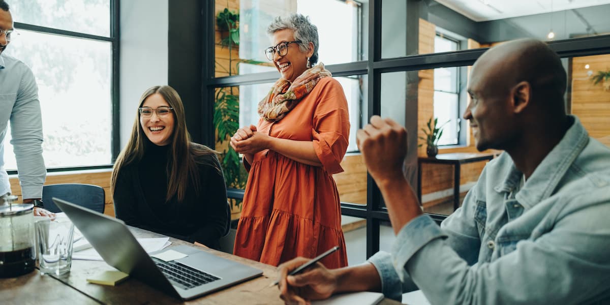 ux designers UX designers working collaboratively, a possibility that is another reason why UX design is considered a good career