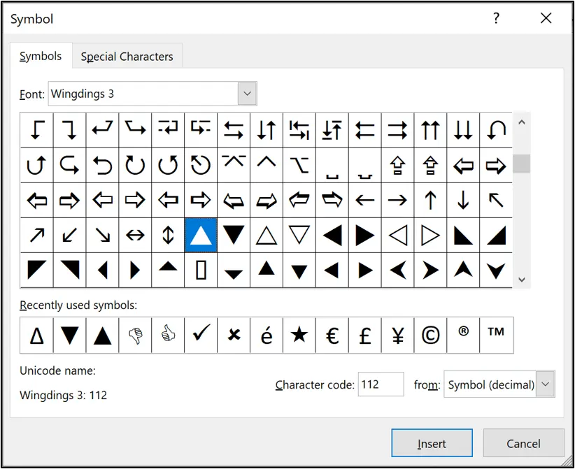 How to Insert the Delta Symbol in Excel [Step-by-Step]