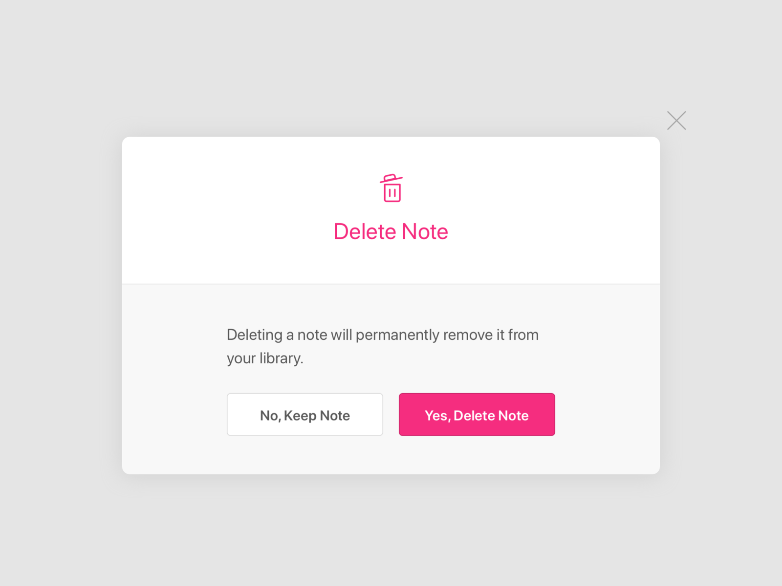 Microcopy in action: An example of simple labelling of call-to-action buttons