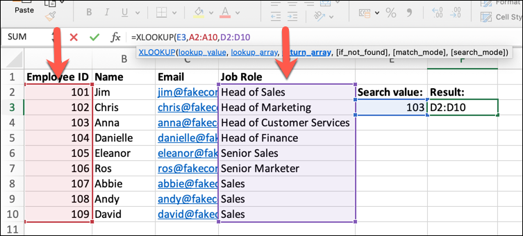 How To Use The Xlookup Function In Excel Step By Step