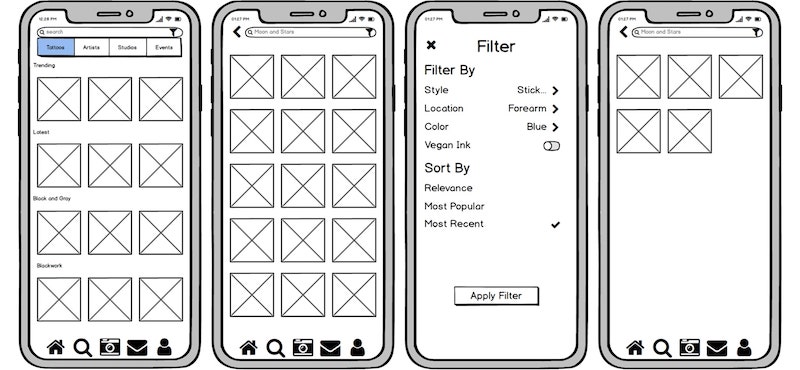 Mid-Fidelity Prototype Login/Create Profile