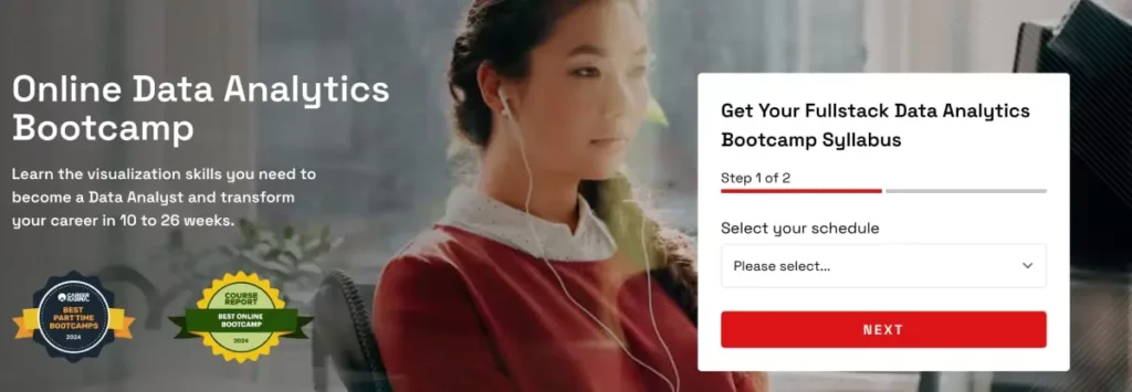 Fullstack Academy Data Analytics Bootcamp Fullstack Academy Data Analytics Bootcamp website homepage