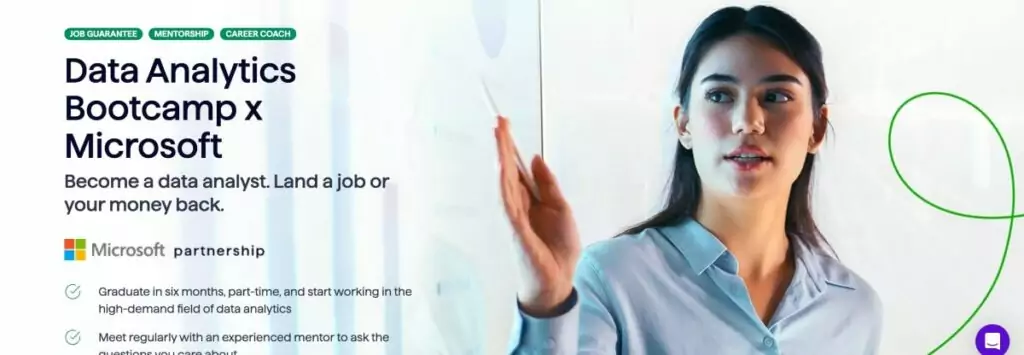 Springboard Data Analytics Bootcamp Springboard Data Analytics Bootcamp website homepage