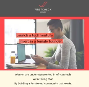 The FirstCheck Africa website homepage