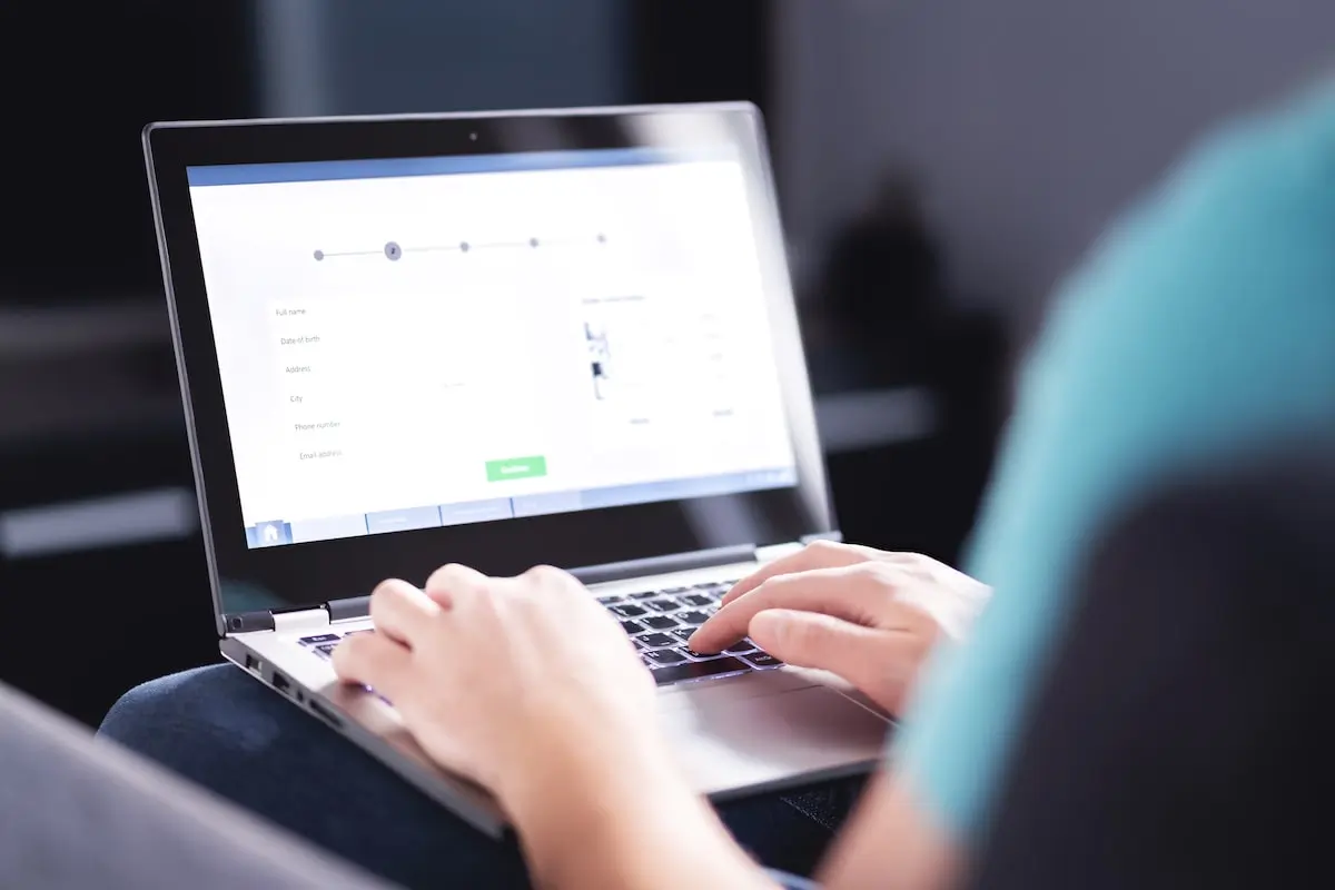 What is quantitative data? A survey, as shown being filled out here, is a good example.