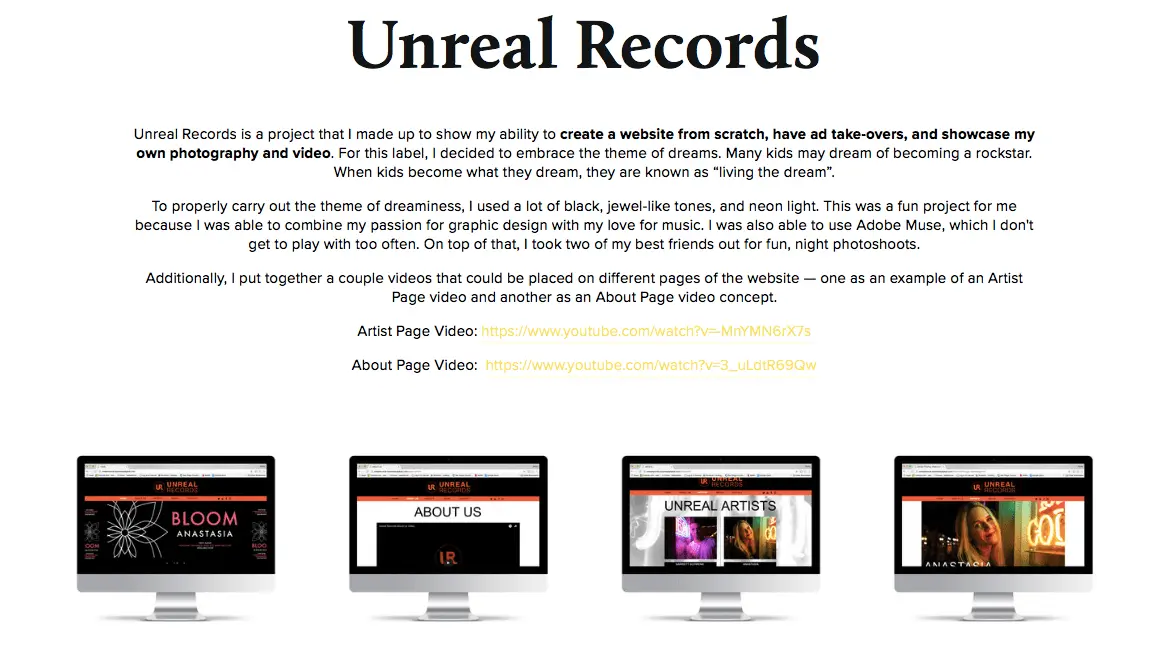 A case study taken from Bailey Cargill's digital marketing portfolio
