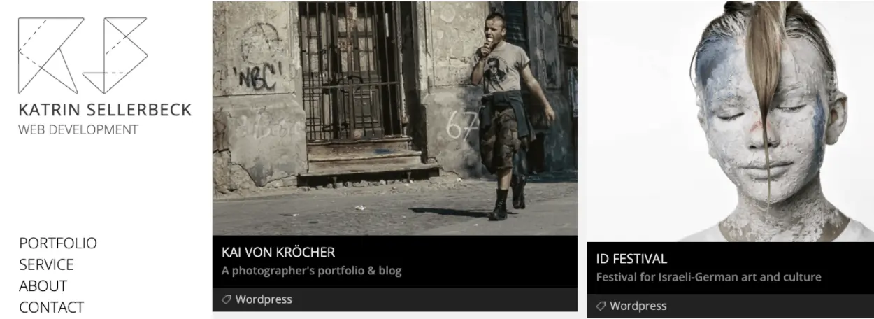 Screenshot 2021 10 21 at 12.28.49 An element of Katrin Sellerbeck's portfolio website