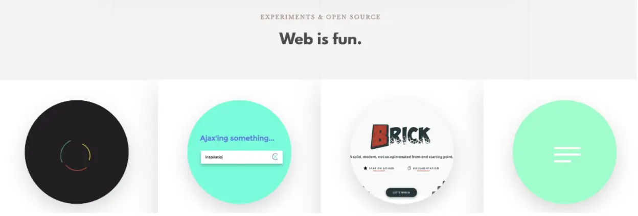 Screenshot 2021 10 21 at 12.55.54 Detail from Riccardo Zanutta's web developer portfolio