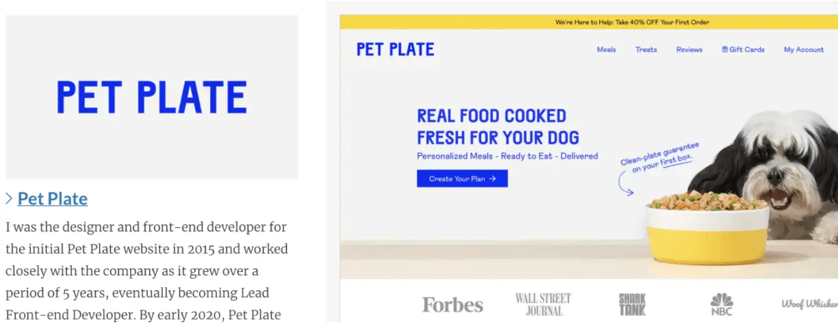Screenshot 2021 10 21 at 13.04.21 Detail of Ian Lunn's web developer portfolio