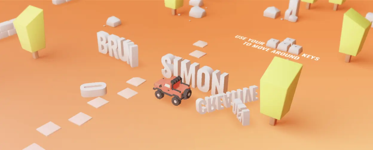 Screenshot 2021 10 21 at 13.46.27 Screenshot from Bruno Simon's frontend developer portfolio website