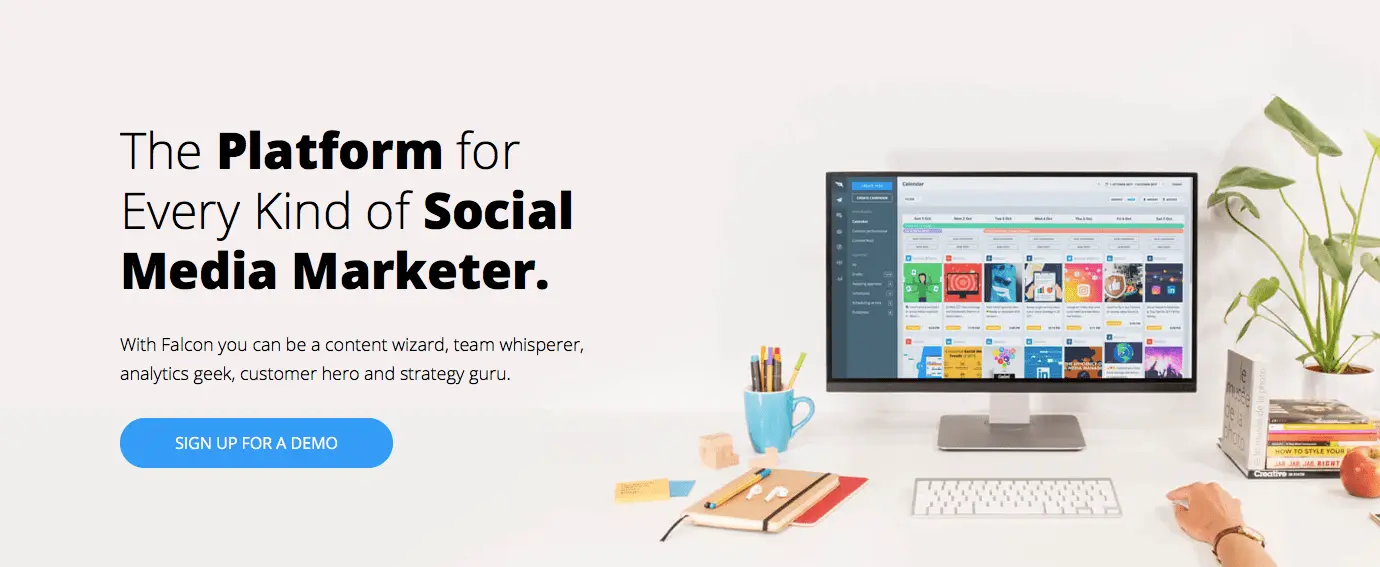 Falcon Falcon.io, one of the most popular social media management tools