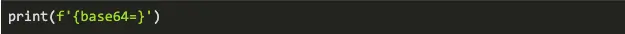 Print result of the Python 3.8 code with the f-string debugger applied.