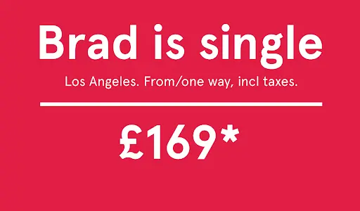 Copywriting example from Norwegian Air