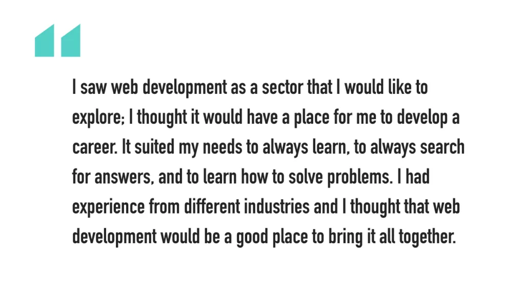 tanimara quote 1 A quote from Tanimara about her career change journey