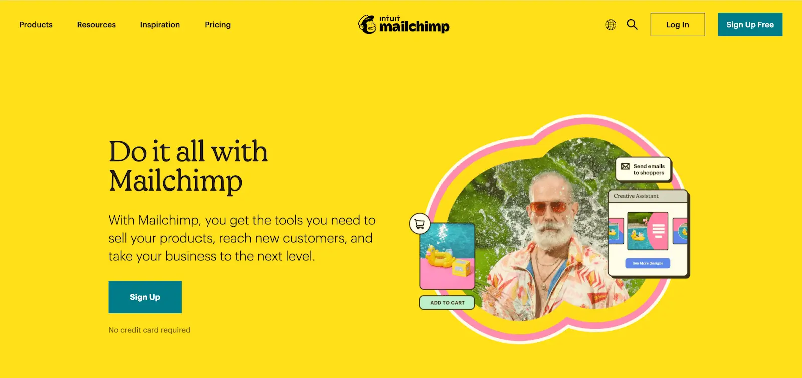 Mailchimp subscriber landing page