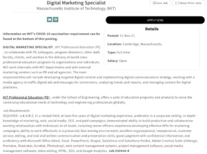 mid senior level digital marketing role mid-senior digital marketer job description