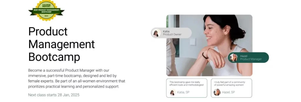 allWomen Product Management Online Course allWomen Product Management Bootcamp