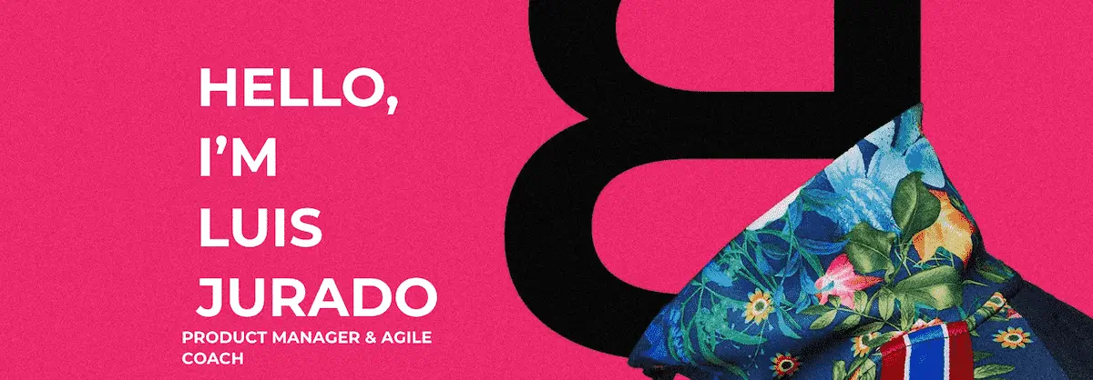 Screenshot from Luis Jurado's product management portfolio site.