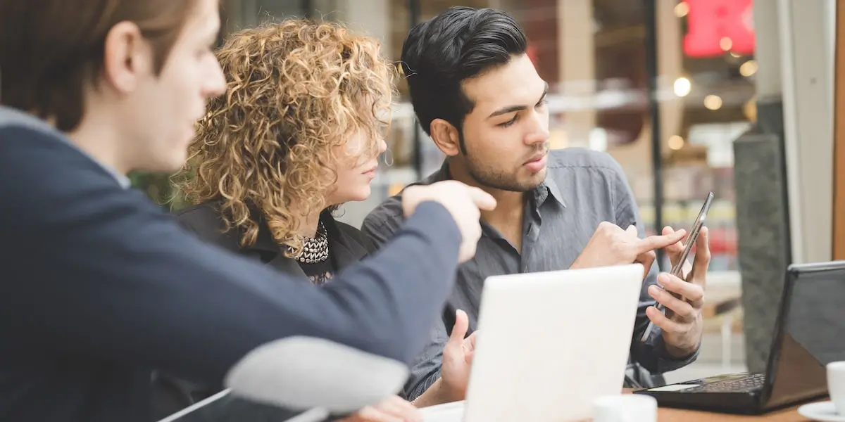 Digital marketers comparing inbound vs outbound marketing strategies