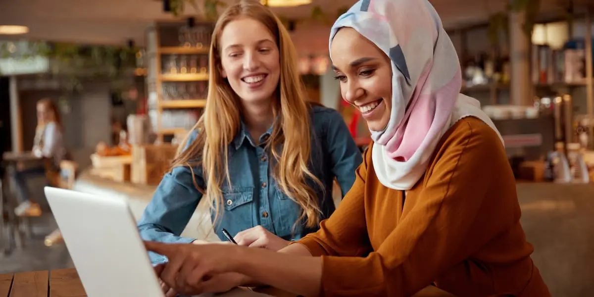 two employees the benefit of the new work feature of mentorship