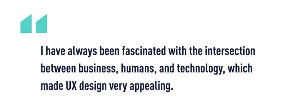 A quote from Scott about his engineer career change journey