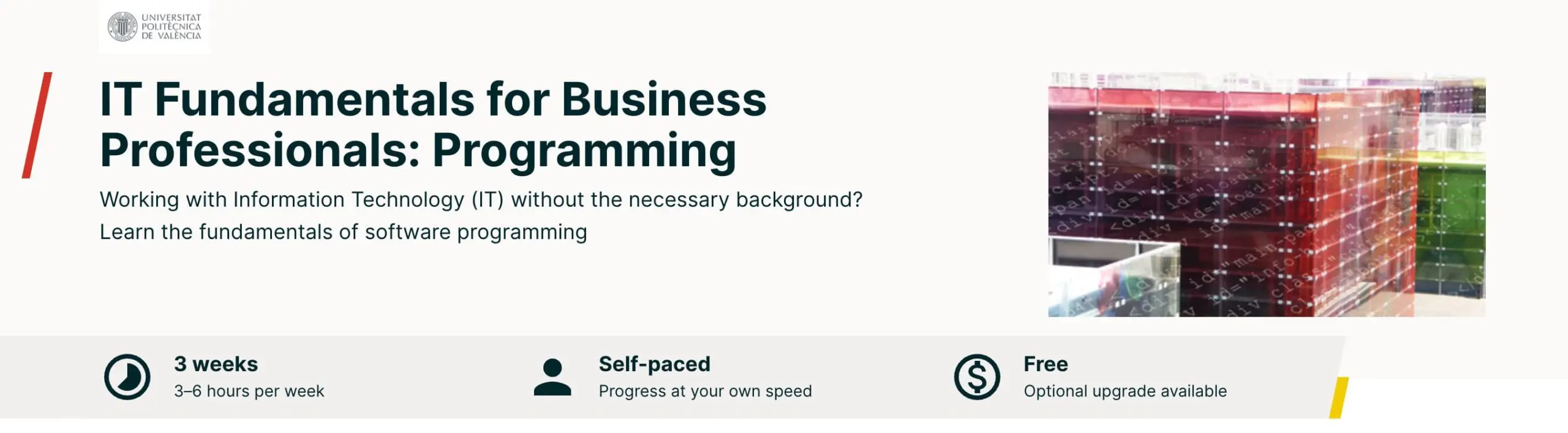 edx scaled A screenshot of EdX’s IT Fundamentals for Business Professionals: Programming, one of the best IT online certifications