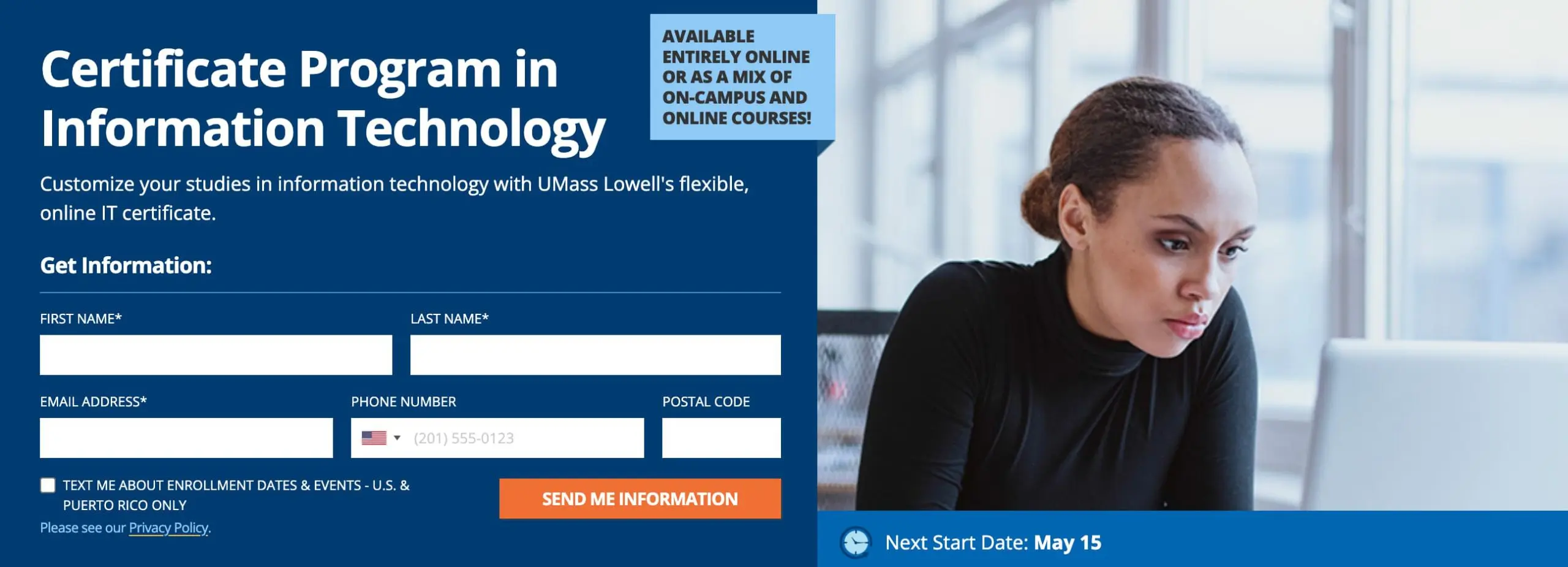 umas lowell scaled Screenshot of University of Massachusetts’s Information Technology Certification, one of the best IT online certifications