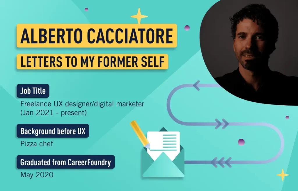 Career change stories with UX design graduate Alberto Cacciatore