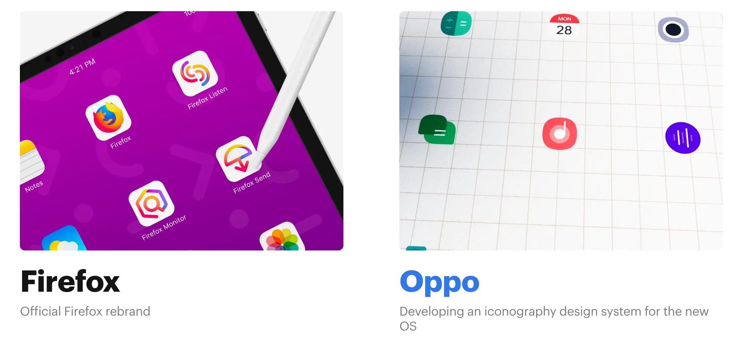 ramotion A screenshot from design agency Ramotion's website