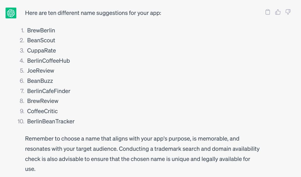 8 screenshot of an attempt to use AI in UX design