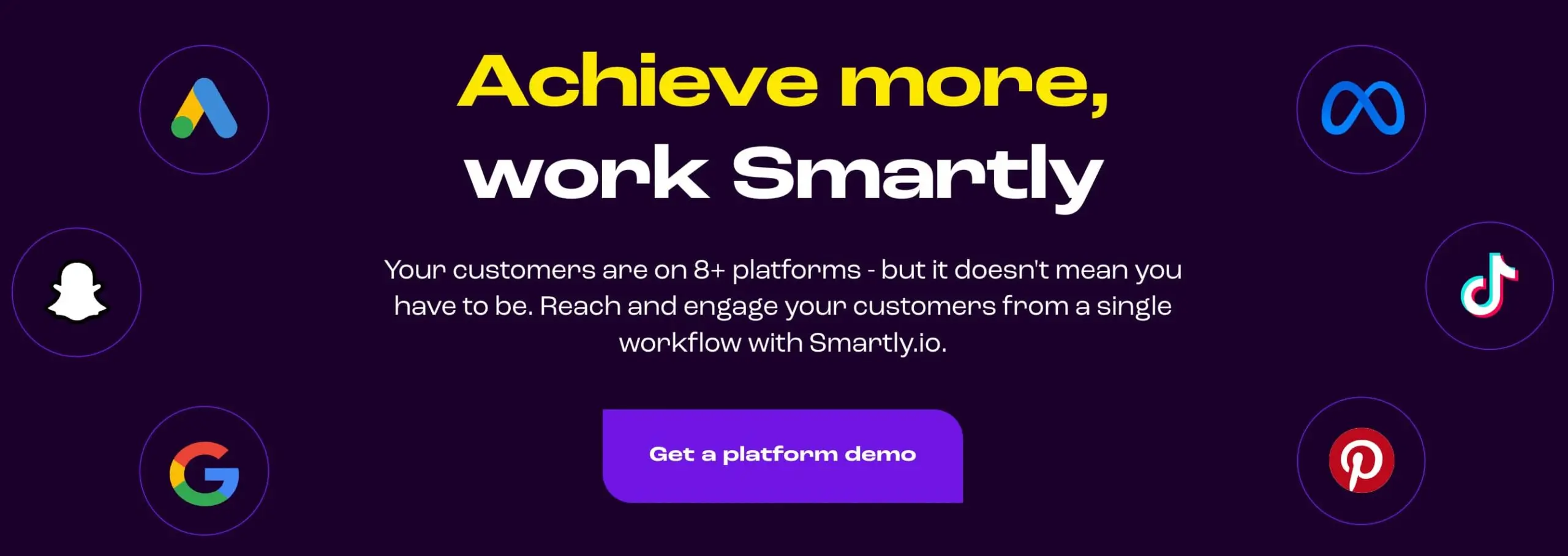smartly scaled A screenshot of the Smartly website, one of the best ai tools for digital marketing