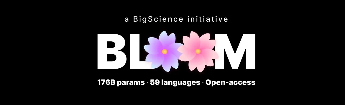 Image of the Bloom LLM logo.