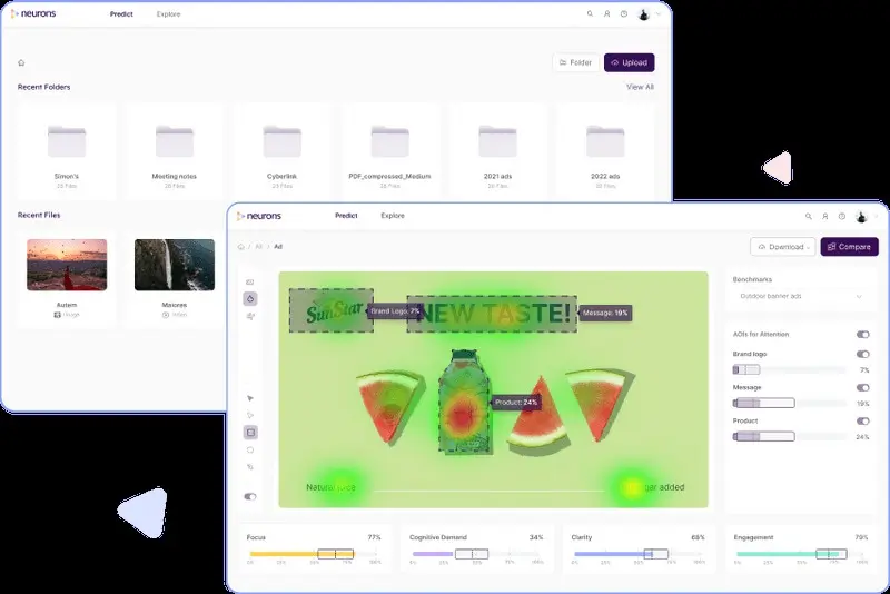 A screenshot of Predict AI, one of the best ai tools for ui design
