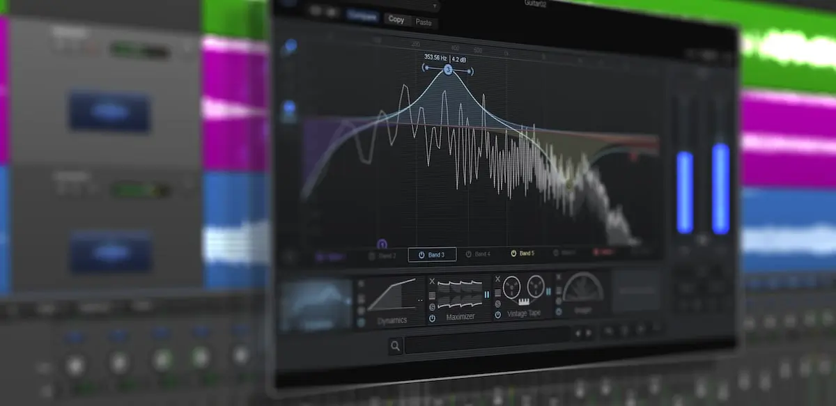 music lends itself to ai projects Image of a music software program.