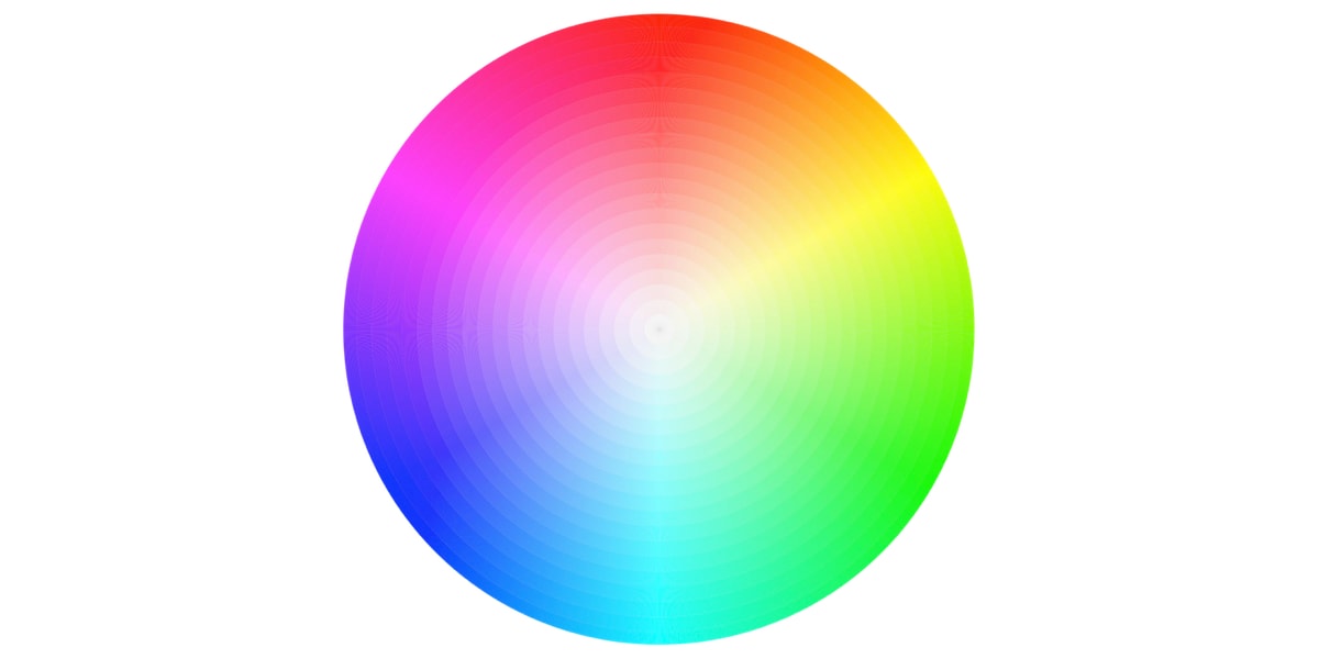 blended color wheel blended color wheel