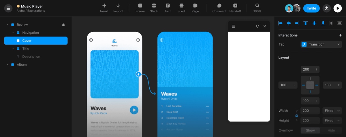 Screengrab within Framer