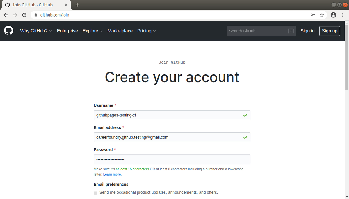 github create account github create account