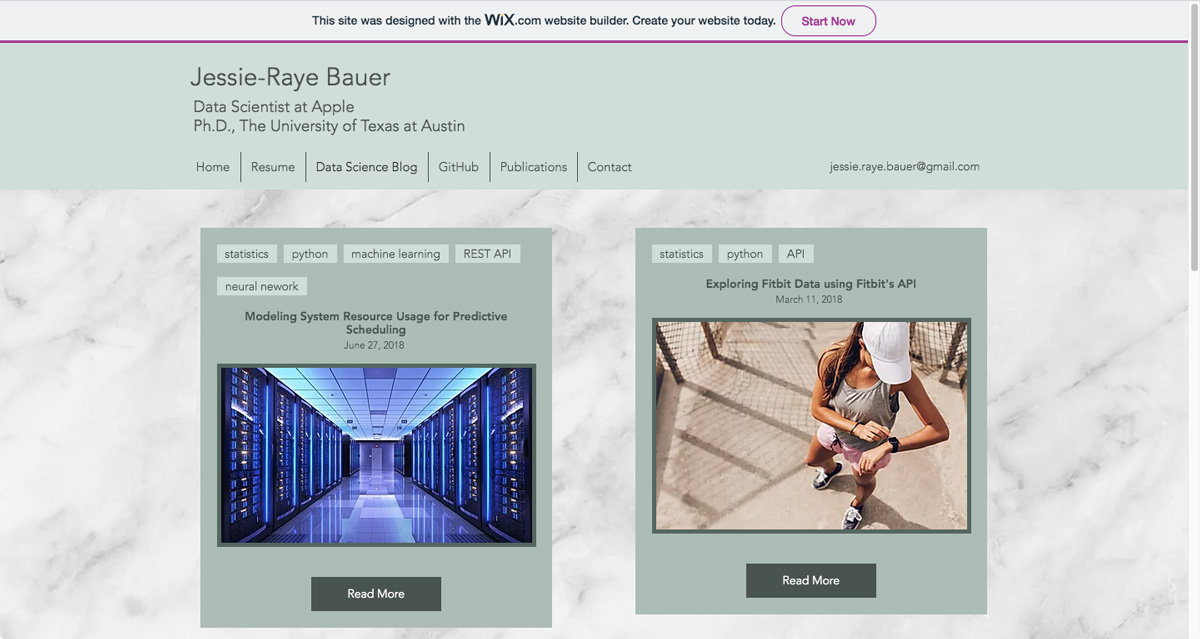 A selection of featured blog articles from Jessie-Raye Bauer's data analytics portfolio A selection of featured blog articles from Jessie-Raye Bauer's data analytics portfolio