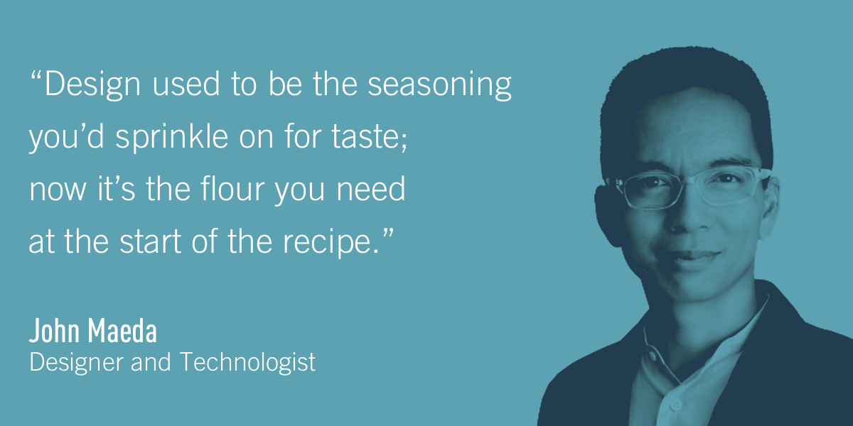 John Maeda, Designer and Technologist