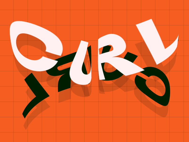 Kinetic typography by Atanas Giew