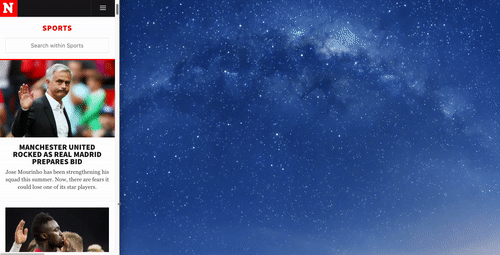 Responsive UI design website