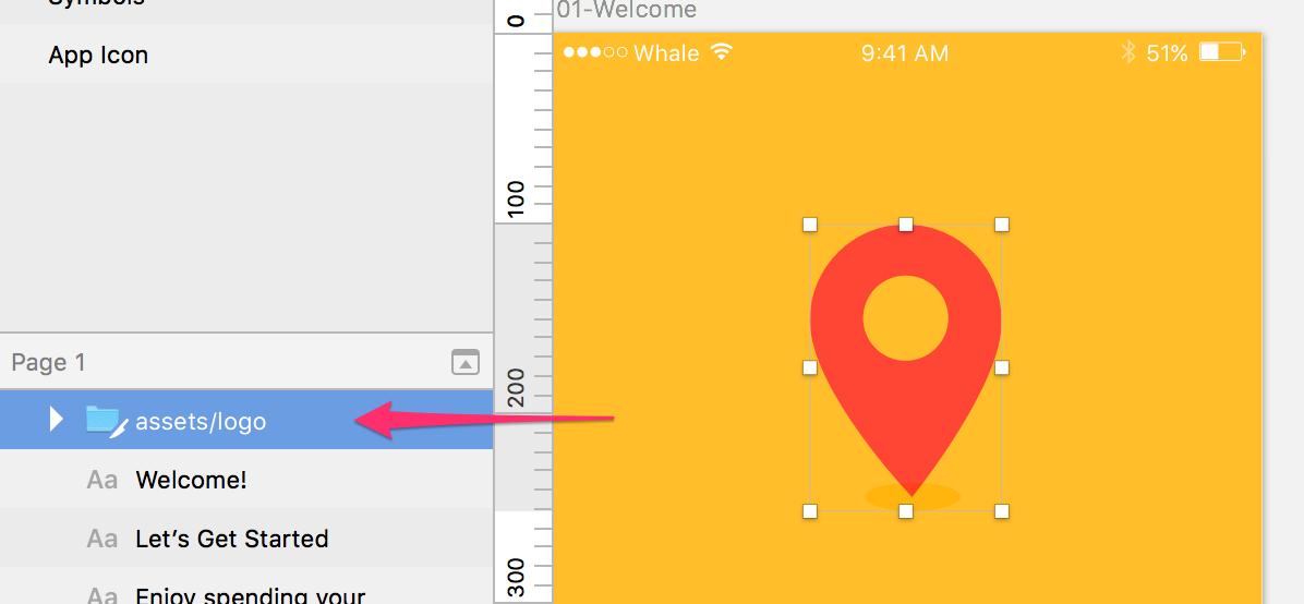 sketch 3 x 1196 554x Screenshot showing how a file with the filename 'asset' will automatically be saved in the assets folder.